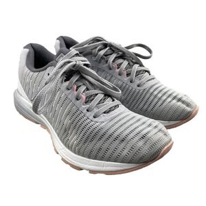 Asics Dynaflyte 3 Running Shoes Women 7.5 Gray Sportswear Training Trail Sneaker